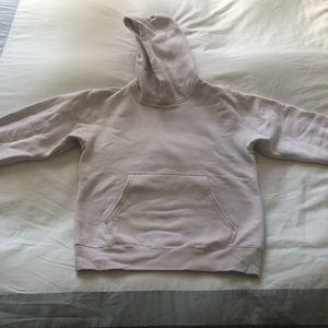 Aritzia TNA Classic Hoodie in Blush Pink